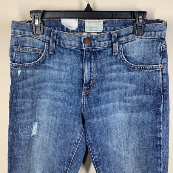 Current Elliot The Fling distressed slim bf  jean - Picture 3 of 10